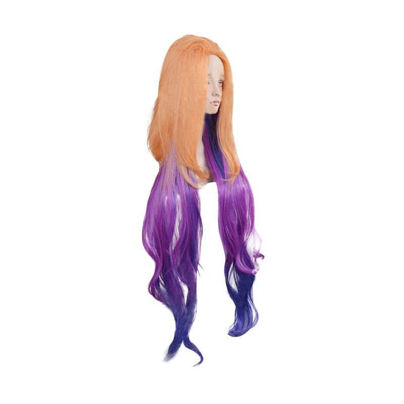 LOL Aspect of Twilight Zoe Purple Mixed Yellow Cosplay Wigs - lemailwigs