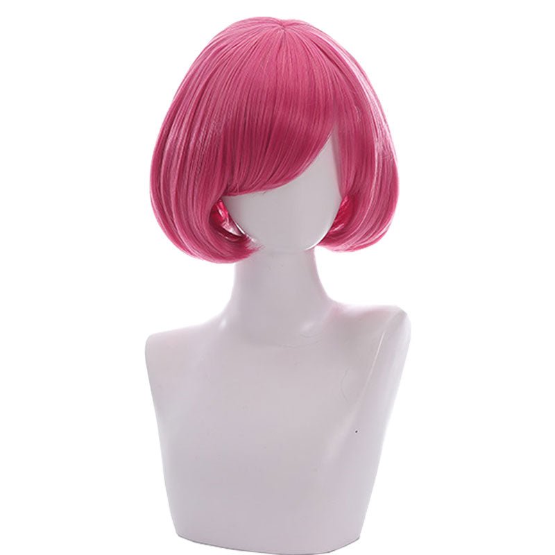 LOL Cafe Cutie Annie Short Pink BoBo Cosplay Wig - lemailwigs