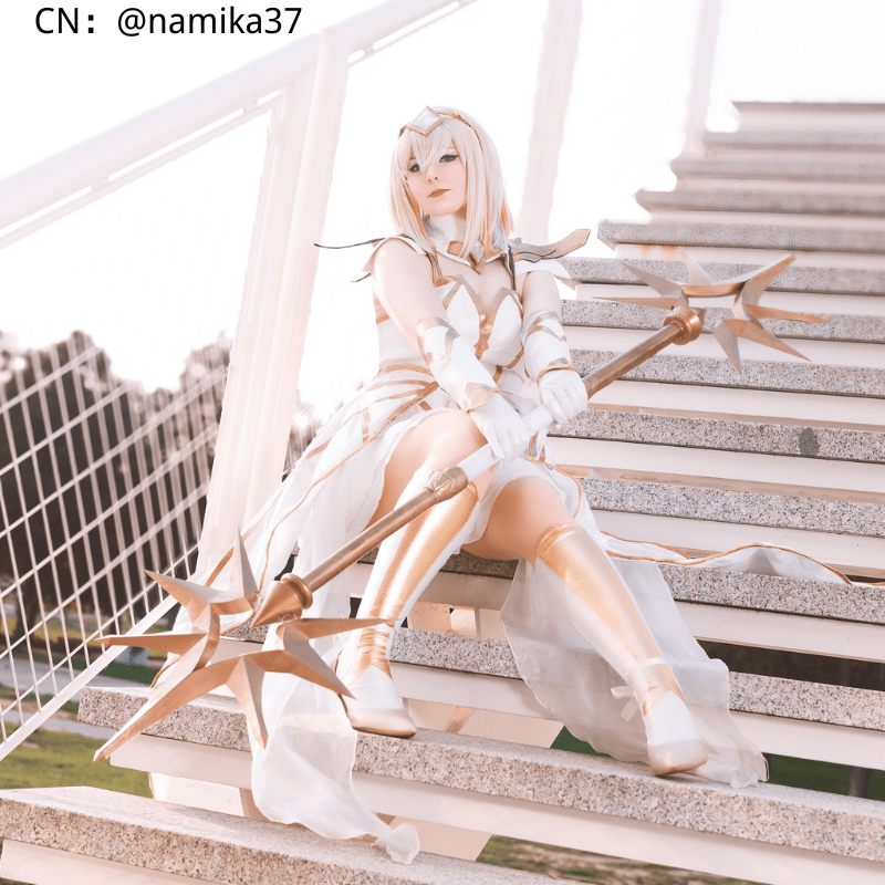 LOL Elementalist Lux Cosplay Wig - lemailwigs