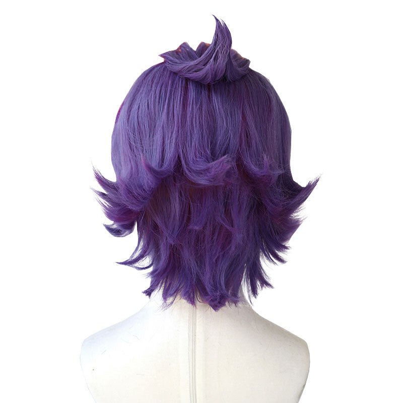 LOL Heartsteel Shieda Kayn Red Mixed Purple Cosplay Wig - lemailwigs