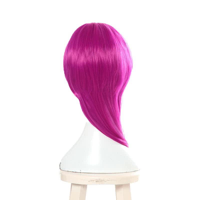 LOL KDA Evelynn Long Braid Hot Pink Cosplay Wigs - lemailwigs