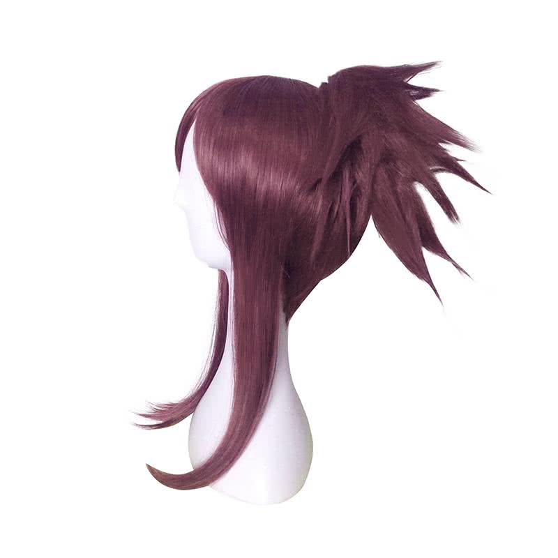 LOL KDA Skin Akali Long Purple Ponytail Cosplay Wigs - lemailwigs