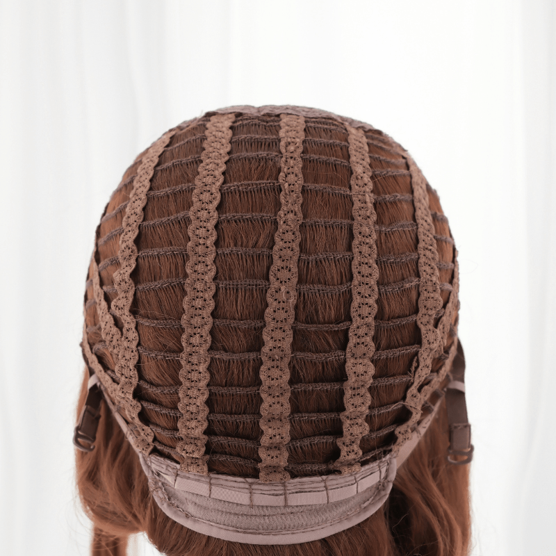 LOL League of Legends Risen Legend Ahri Brown Cosplay Wig - lemailwigs