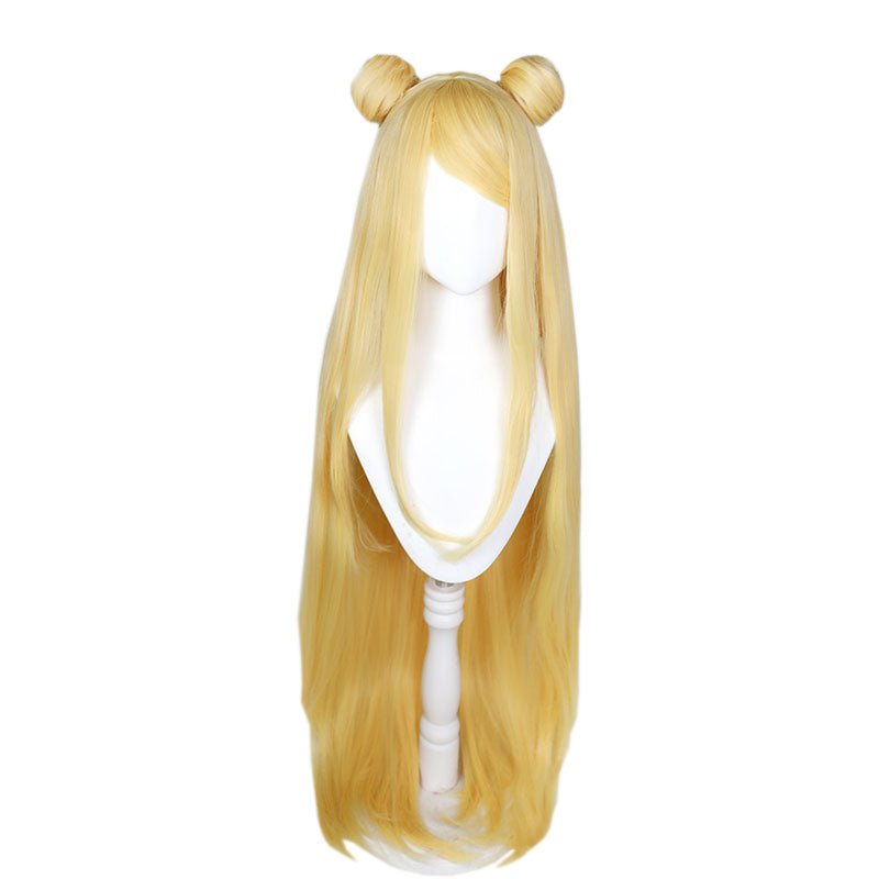 LOL Ocean Song Seraphine Blonde Long Cosplay Wigs - lemailwigs