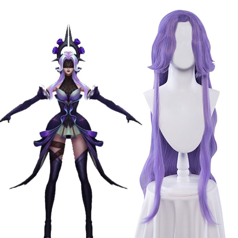 LOL Syndra Withered Rose Cosplay Wig - lemailwigs