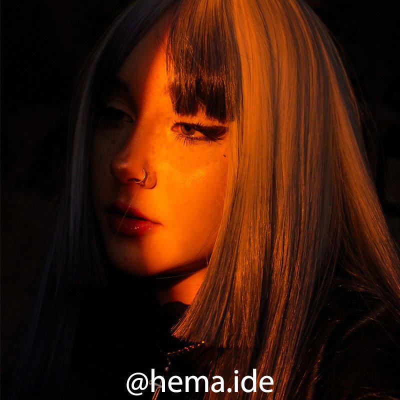 Lolita Hairs Gradient White Blue Cool Girls Fashion Women Cosplay Wigs - lemailwigs