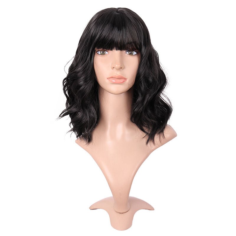 Lolita Multicolor Short Curly Cosplay Wigs - lemailwigs