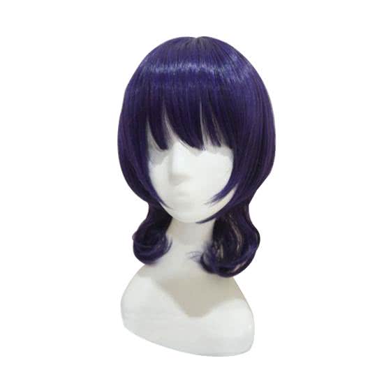 LoveLive Perfect Dream Project Asaka Karin Short Blue Cosplay Wigs - lemailwigs
