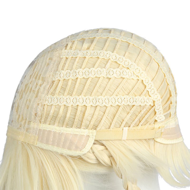 LoveLive Perfect Dream Project Miyashita Ai Curly Blonde Ponytail Cosplay Wigs - lemailwigs
