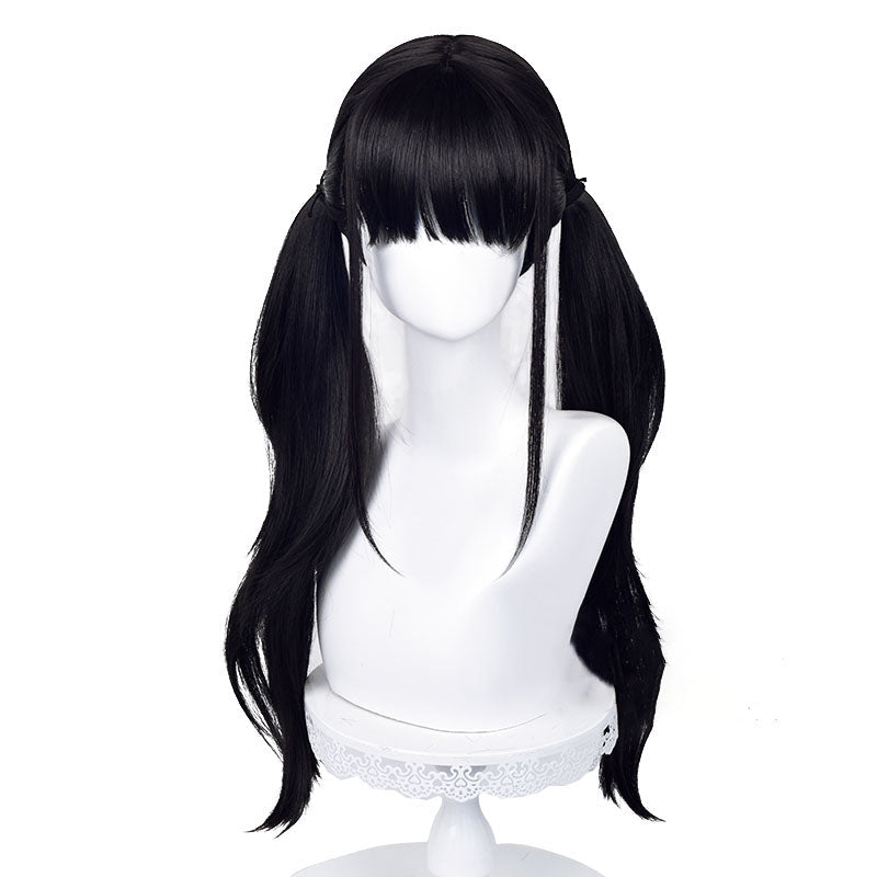 Lycoris Recoil Takina Inoue Black Cosplay Wigs - B - lemailwigs