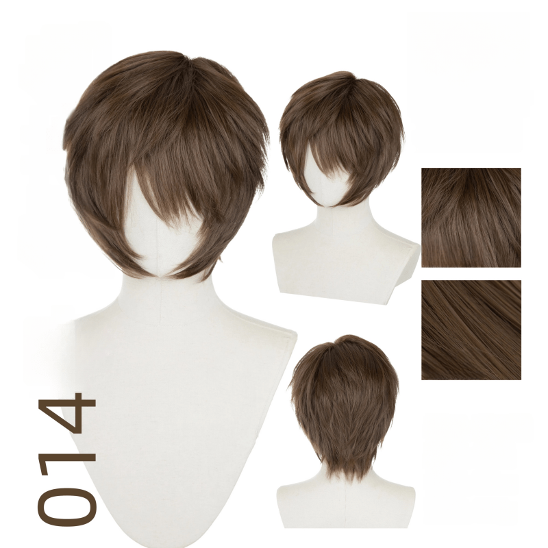 【More Volume】24 Colors Black Brown White Grey 100cm 32cm Basic Cosplay Wigs - lemailwigs