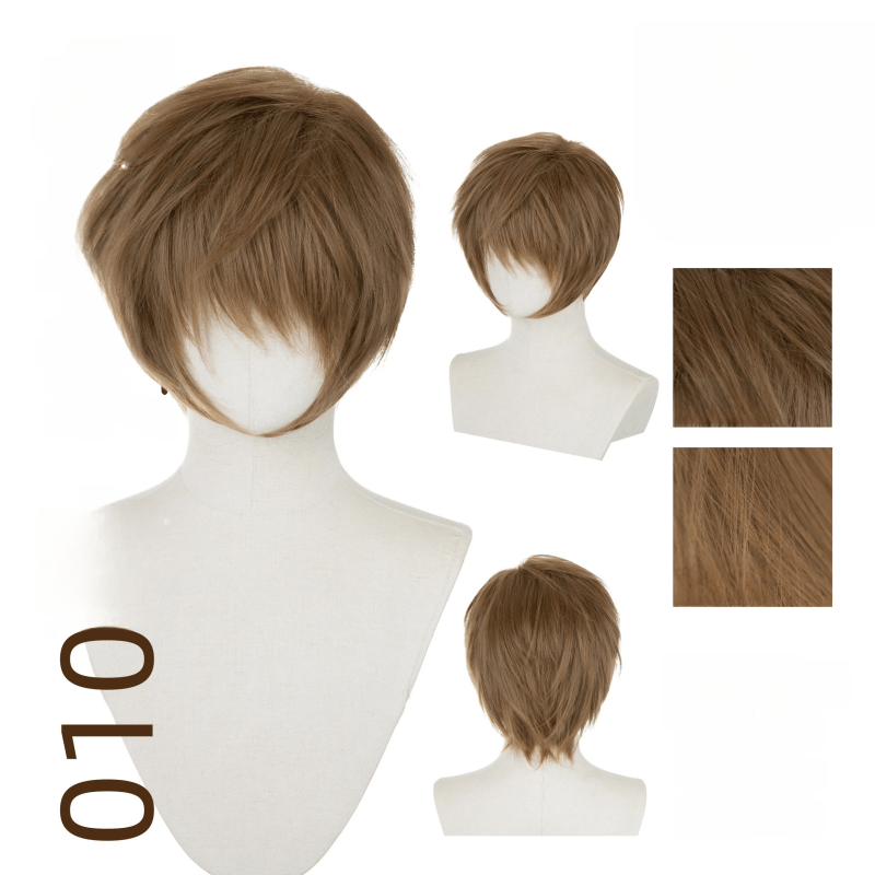 【More Volume】24 Colors Black Brown White Grey 100cm 32cm Basic Cosplay Wigs - lemailwigs