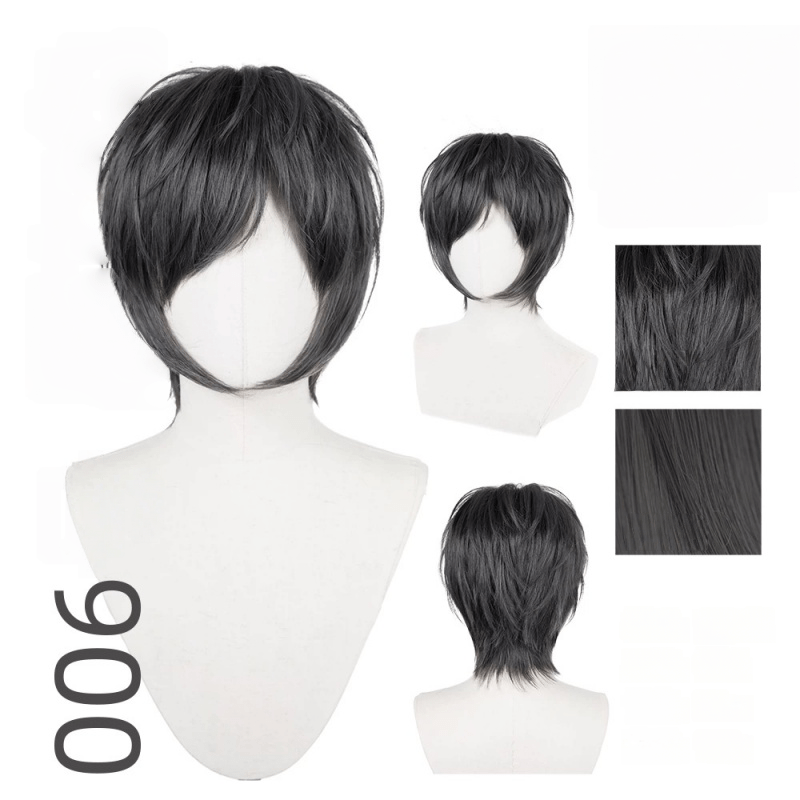 【More Volume】24 Colors Black Brown White Grey 100cm 32cm Basic Cosplay Wigs - lemailwigs
