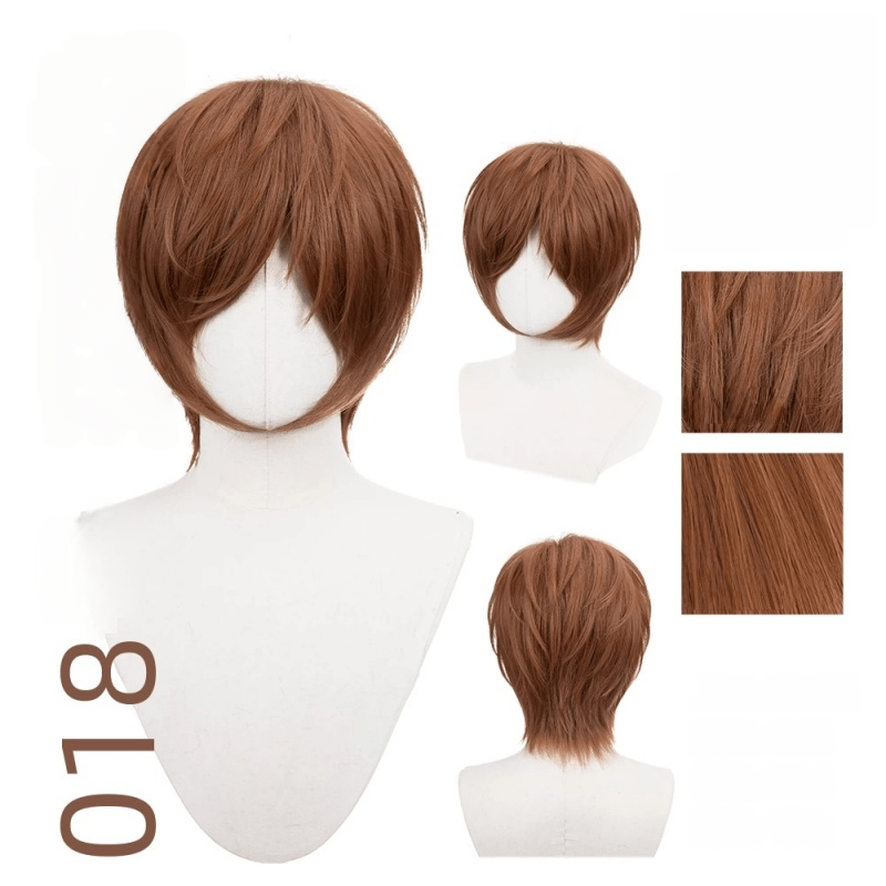 【More Volume】24 Colors Black Brown White Grey 100cm 32cm Basic Cosplay Wigs - lemailwigs