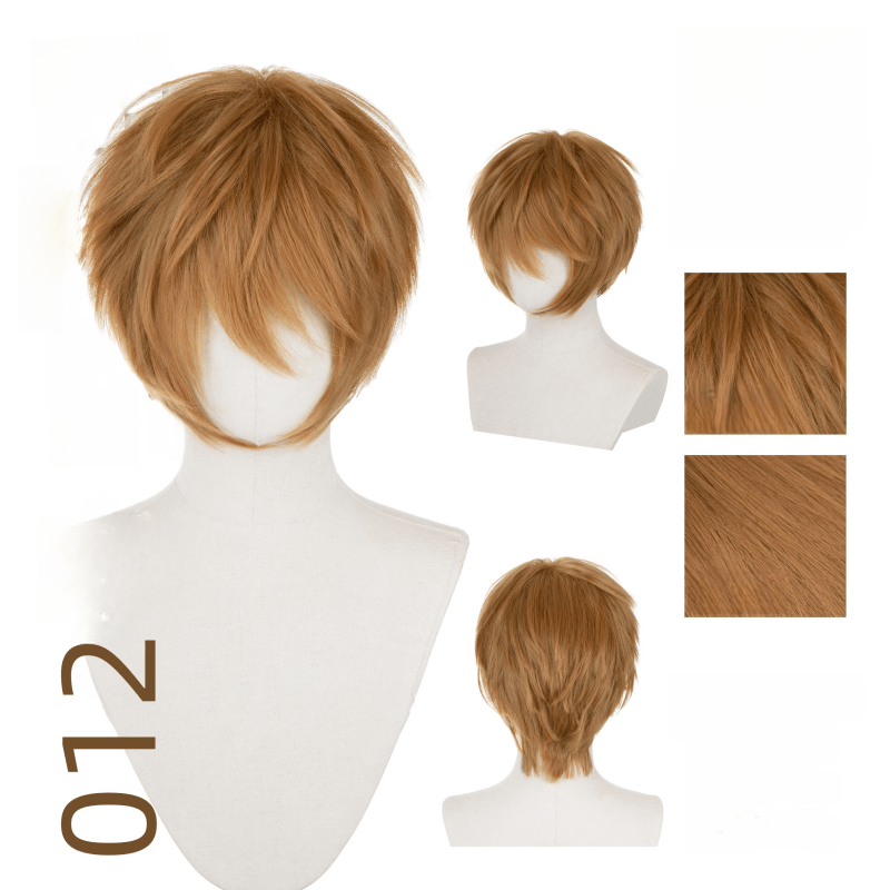 【More Volume】24 Colors Black Brown White Grey 100cm 32cm Basic Cosplay Wigs - lemailwigs