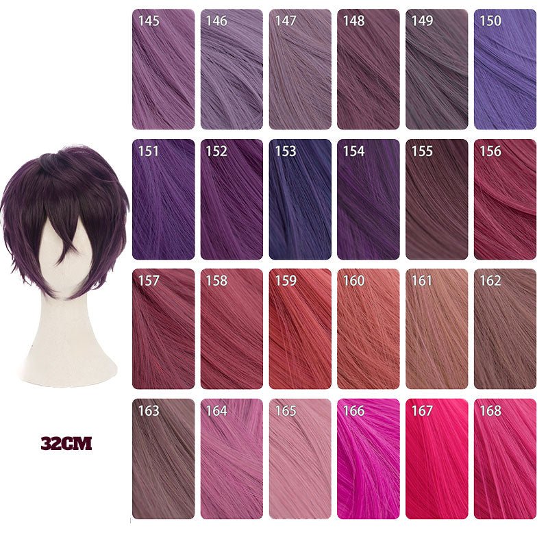 【More Volume】24 Colors Claret Rose Red 100cm 32cm Basic Cosplay Wigs & Wefts - lemailwigs