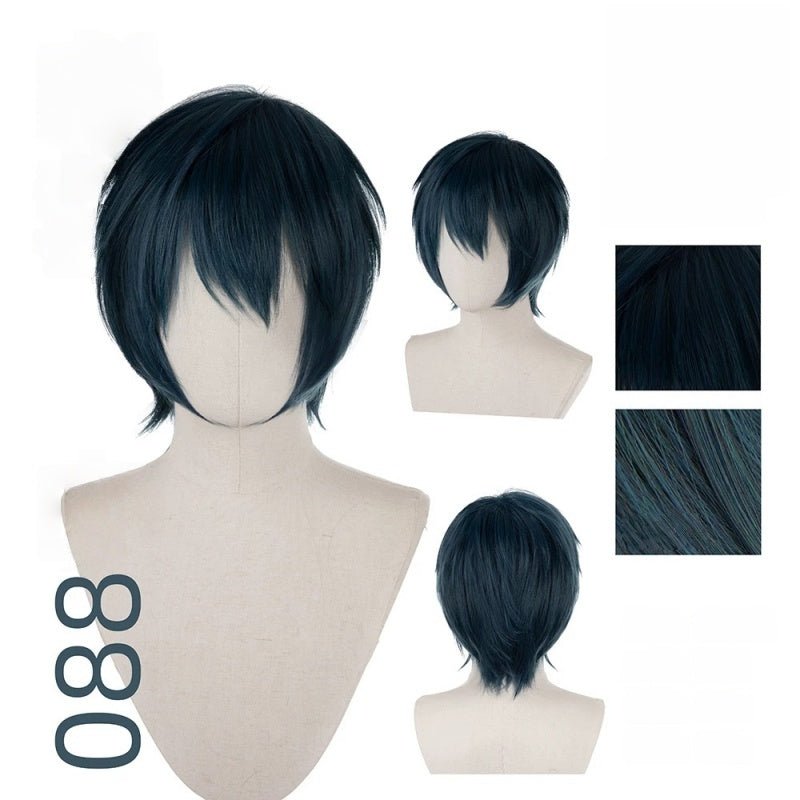 【More Volume】24 Colors Green 100cm 32cm Basic Cosplay Wigs - lemailwigs