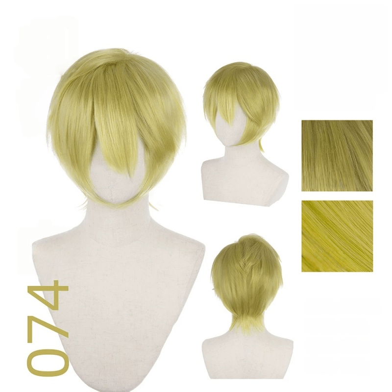 【More Volume】24 Colors Green 100cm 32cm Basic Cosplay Wigs - lemailwigs
