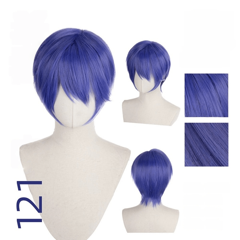 【More Volume】24 Colors Purple 100cm 32cm Basic Cosplay Wigs - lemailwigs