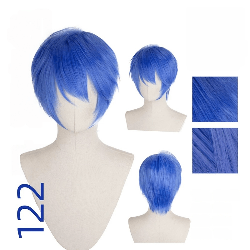 【More Volume】24 Colors Purple 100cm 32cm Basic Cosplay Wigs - lemailwigs
