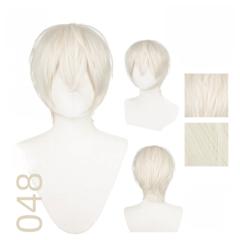 【More Volume】24 Colors Red Brown 100cm 32cm Basic Cosplay Wigs - lemailwigs