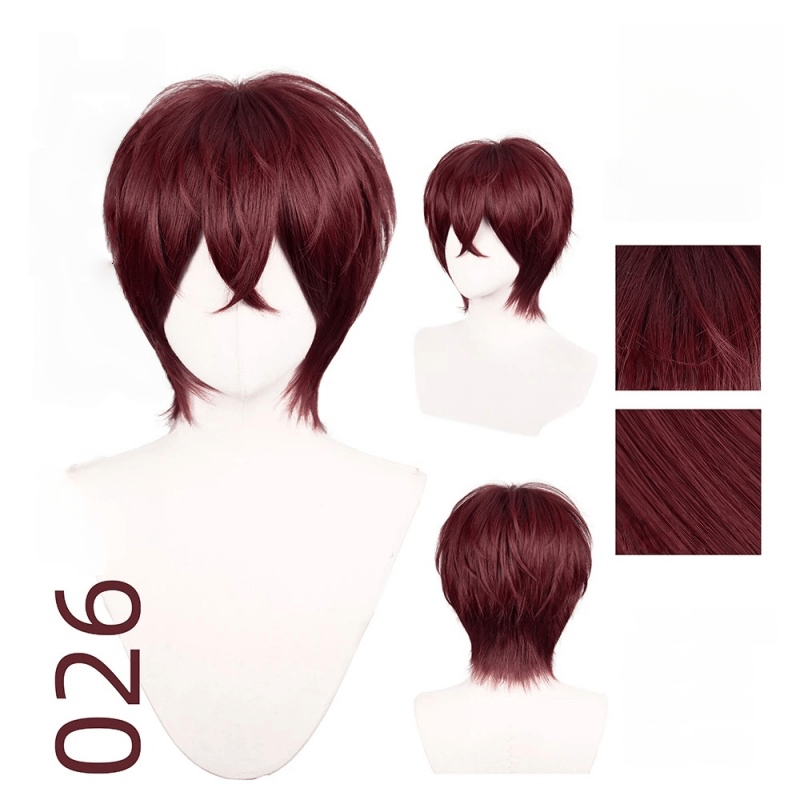 【More Volume】24 Colors Red Brown 100cm 32cm Basic Cosplay Wigs - lemailwigs