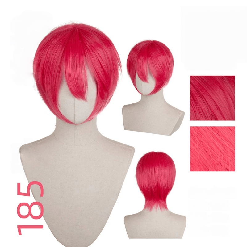 【More Volume】24 Colors Sakura Pink Purple 100cm 32cm Basic Cosplay Wigs - lemailwigs