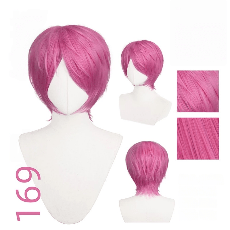 【More Volume】24 Colors Sakura Pink Purple 100cm 32cm Basic Cosplay Wigs - lemailwigs