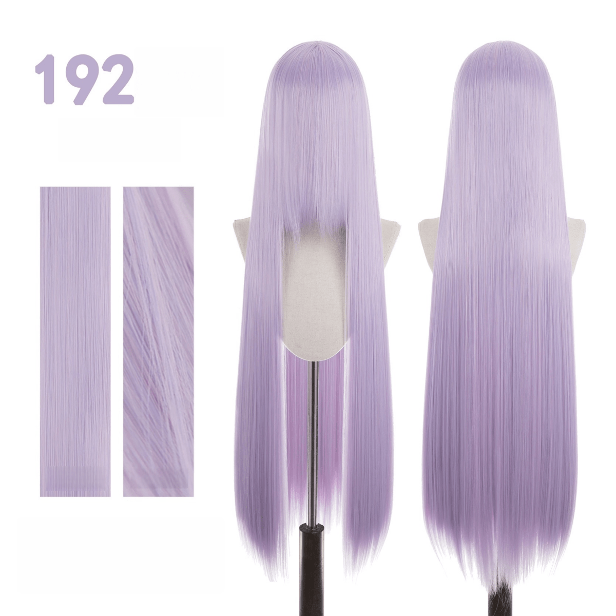 【More Volume】24 Colors Sakura Pink Purple 100cm 32cm Basic Cosplay Wigs - lemailwigs