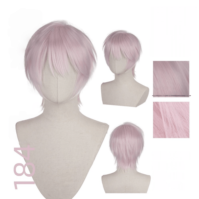 【More Volume】24 Colors Sakura Pink Purple 100cm 32cm Basic Cosplay Wigs - lemailwigs