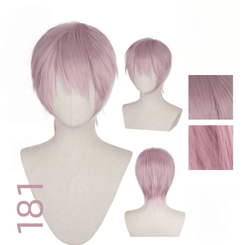 【More Volume】24 Colors Sakura Pink Purple 100cm 32cm Basic Cosplay Wigs - lemailwigs