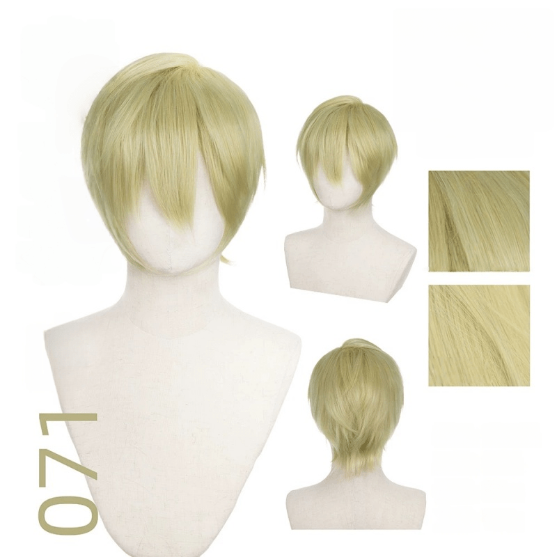 【More Volume】24 Colors Yellow Orange 100cm 32cm Basic Cosplay Wigs - lemailwigs