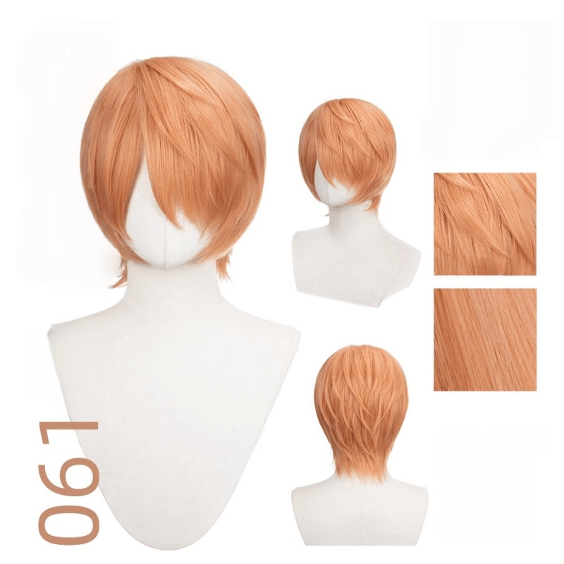【More Volume】24 Colors Yellow Orange 100cm 32cm Basic Cosplay Wigs - lemailwigs