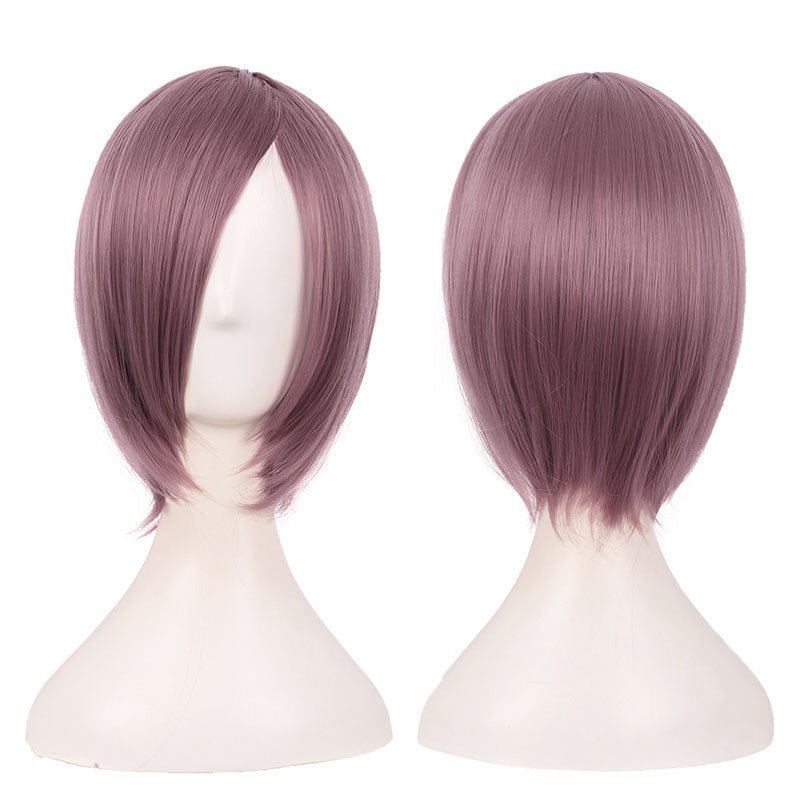 Multicolor Short Straight Anime Cosplay Wigs - L - lemailwigs