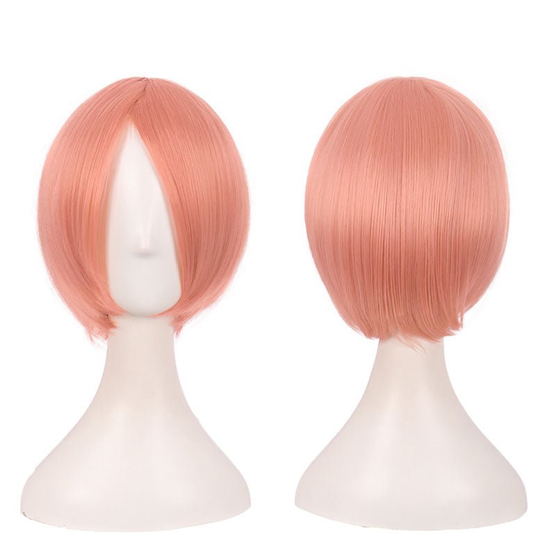 Multicolor Short Straight Anime Cosplay Wigs - M - lemailwigs