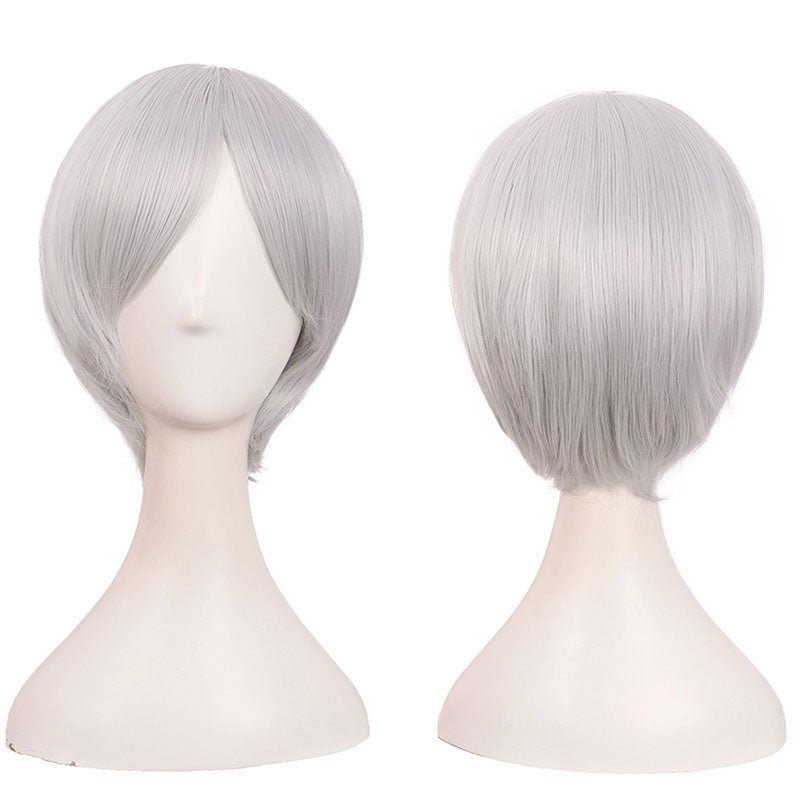 Multicolor Short Straight Anime Cosplay Wigs - N - lemailwigs