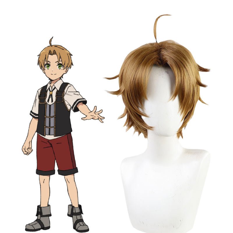 Mushoku Tensei Rudeus Greyrat Multi Color Cosplay Wig - lemailwigs