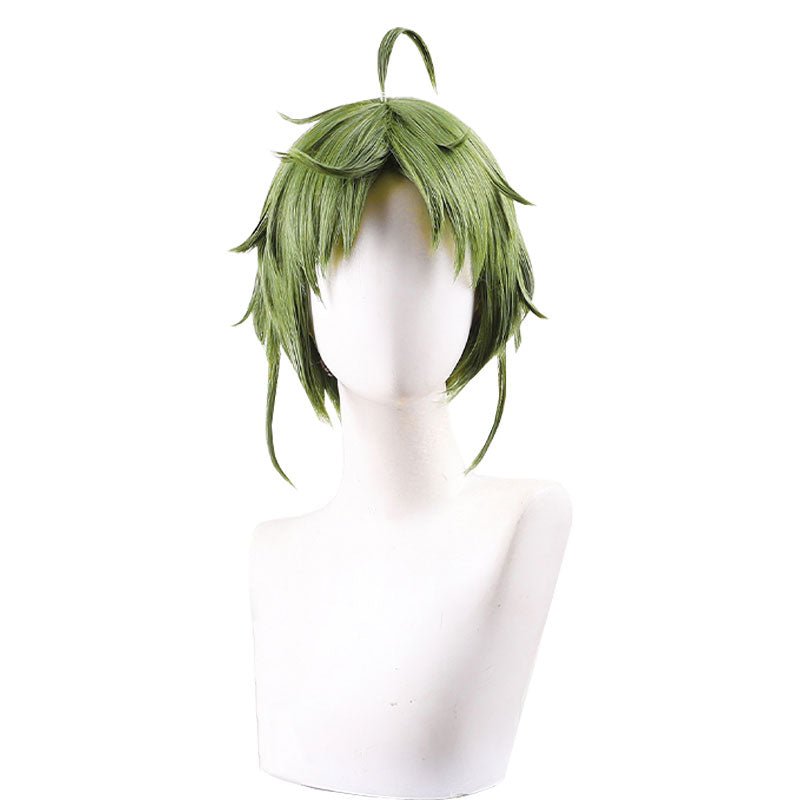 Mushoku Tensei Sylphiette Short Green Cosplay Wig - lemailwigs