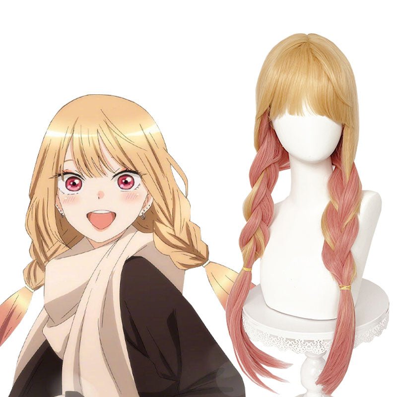 My Dress - Up Darling Kitagawa Marin Double Braid Cosplay Wig - lemailwigs