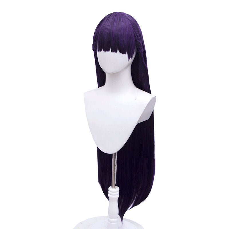 My Happy Marriage Saimori Miyo Dark Purple Cosplay Wig - lemailwigs