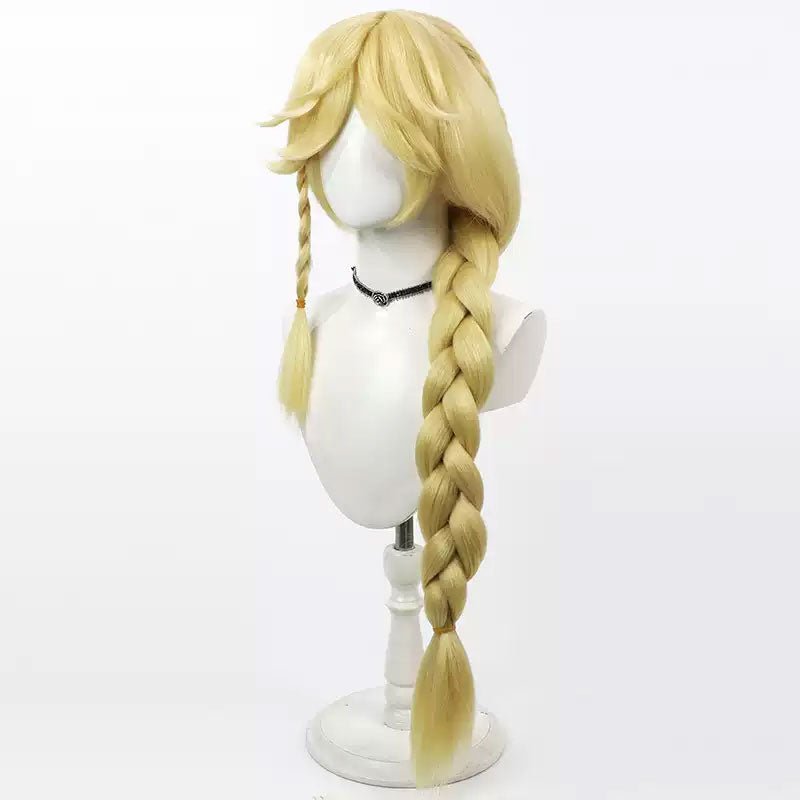【NEW】My little pony Applejack Braid Yellow Cosplay Wigs - lemailwigs