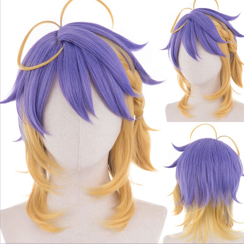Nijisanji Vtuber ILUNA Aster Cosplay Wig - lemailwigs