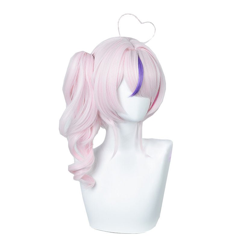 Nijisanji Vtuber Maria Marionette Pink Mixed Purple Cosplay Wigs - lemailwigs