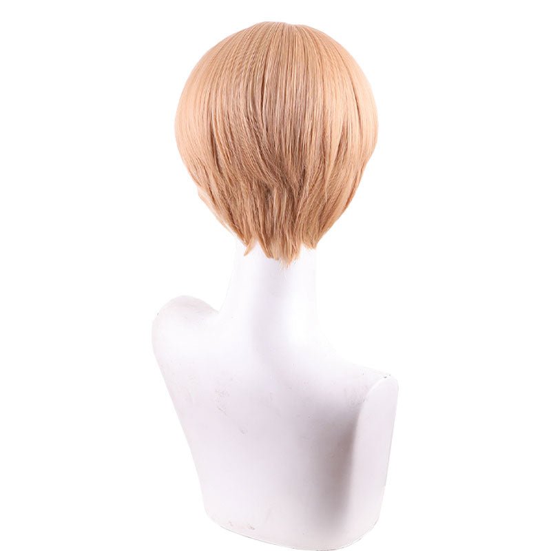 Paradox Live Hajun Yeon Short Blonde Cosplay Wig - lemailwigs