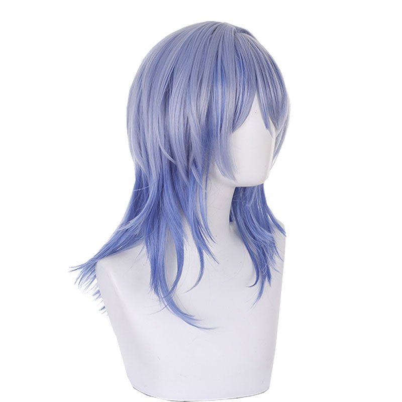 Path to Nowhere Hecate Grey Mixed Blue Cosplay Wigs - lemailwigs