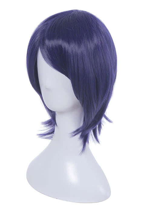 Persona 5 Yusuke Kitagawa Short Dark Blue Straight Cosplay Wigs - lemailwigs