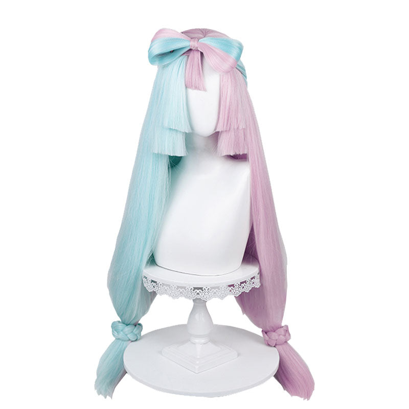 Pokemon Scarlet and Violet Iono Cosplay Wig
