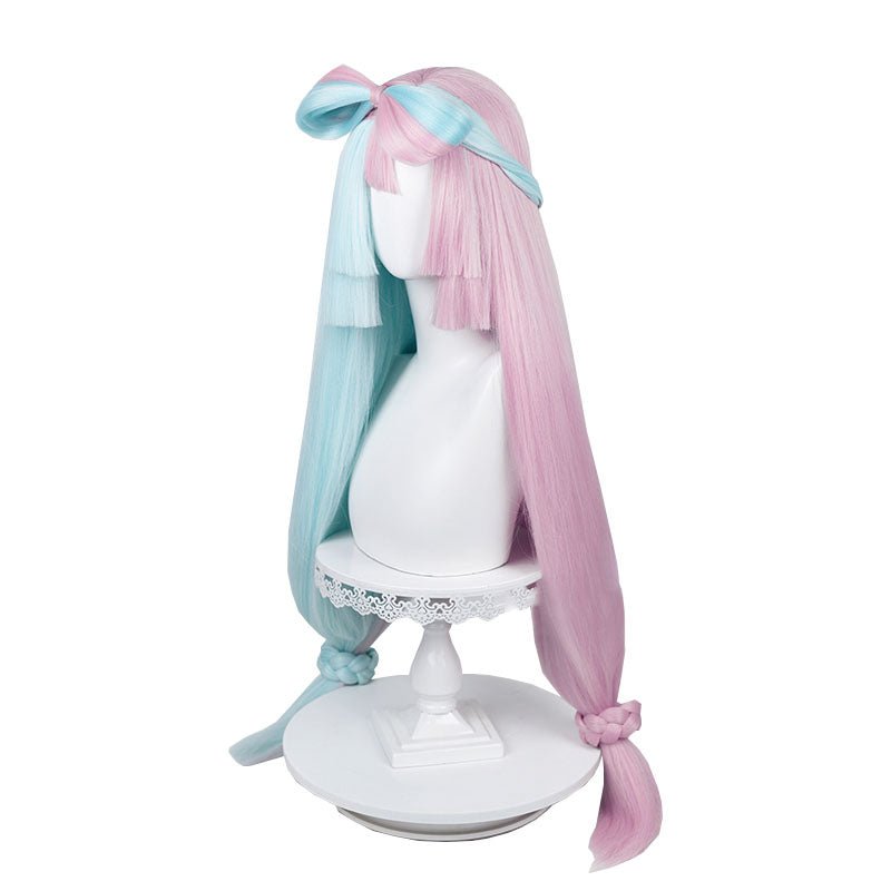 Pokemon Scarlet and Violet Iono Cosplay Wig - lemailwigs