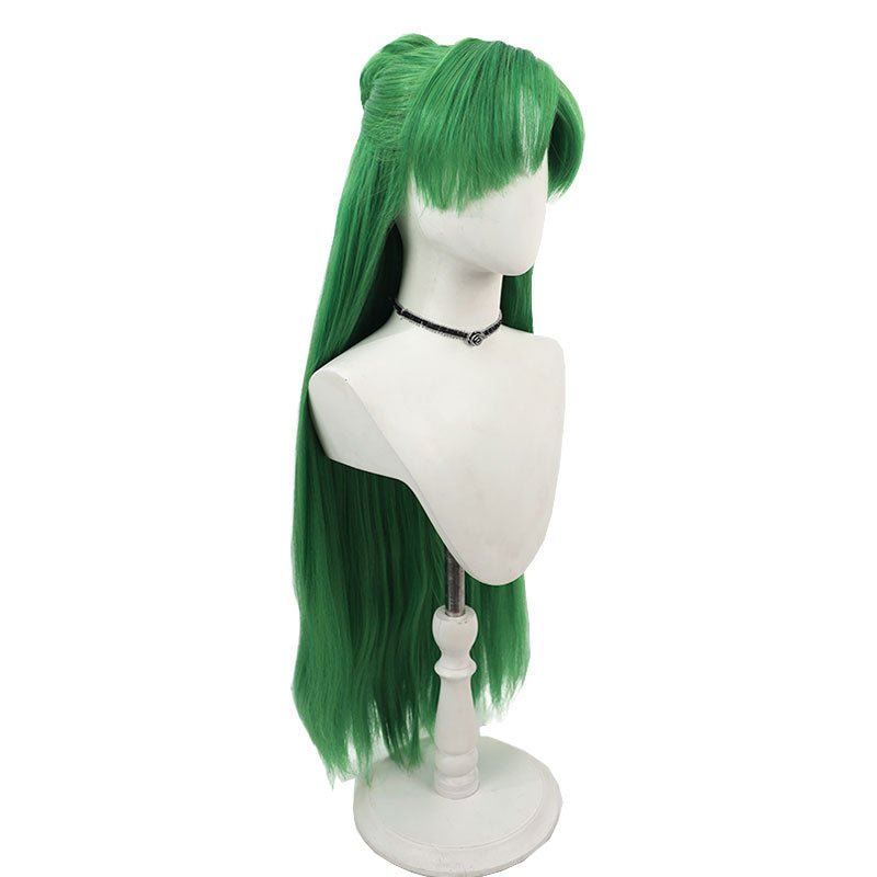 Sailor Moon Sailor Pluto Green Cosplay Wig - lemailwigs