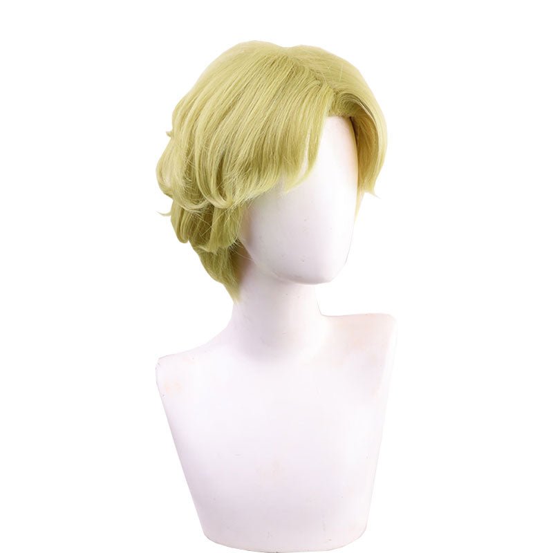 Shingeki No Kyojin The Final Season Zeke Jaeger Short Cosplay Wig - lemailwigs
